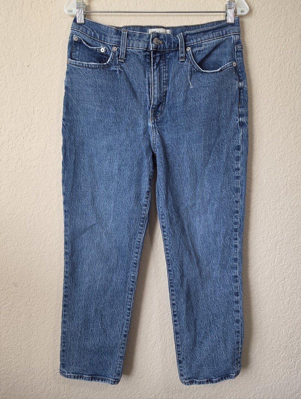 Madewell Classic Straight Jean Size 29P Medium Wash